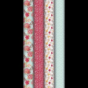 ROLLO PAPEL REGALO FLORA 60GR. 2X0,70M COLORES SURTIDOS CLAIREFONTAINE