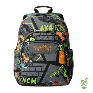 MOCHILA 44CM ADAPTABLE A CARRO ACUARELES TRUCK 2 TOTTO