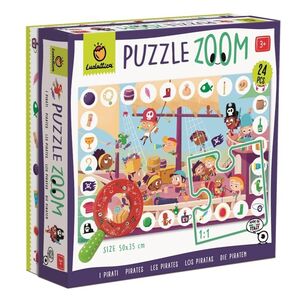 PUZZLE 24 PIEZAS LOS PIRATAS LUDATTICA