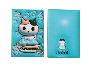 CUADERNO 3D GATO NARANJA ITOTAL