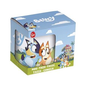 TAZA CERAMICA BLUEY WALK EN CAJA DE REGALO 325 ML. SAFTA