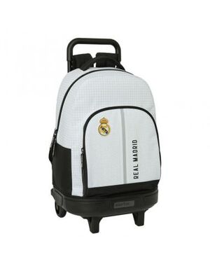 MOCHILA CARRO 45CM REAL MADRID SAFTA