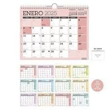 CALENDARIO 2025 PARED CLASSIC MENSUAL PARA ESCRIBIR 420X300 SENFORT