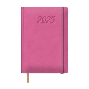 AGENDA ANUAL 2025 DIA PAGINA SAMBA FUCSIA DOHE