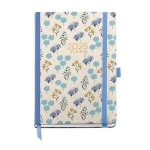 AGENDA ANUAL 2025 DIA PAGINA JOURNAL 122X168 DAISIES MIQUELRIUS