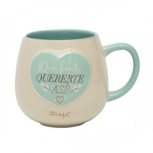 TAZA QUE BONITO QUERERTE ASI MR. WONDERFUL