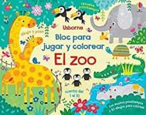 BLOC PARA JUGAR Y COLOREAR. EL ZOO