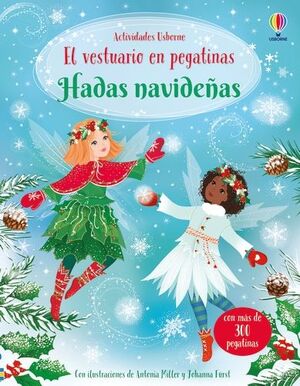 EL VESTURARIO EN PEGATINAS. HADAS NAVIDEÑAS