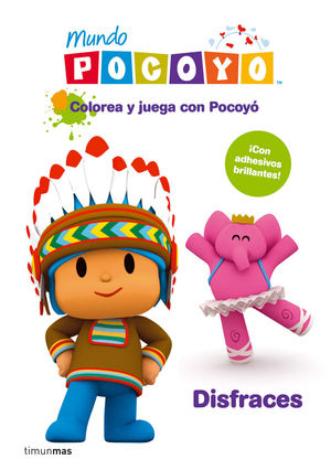 POCOYO. JUEGA  Y COLOREA DISFRACES