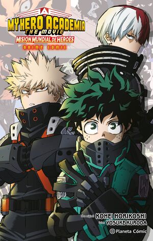 MY HERO ACADEMIA 31. MISION MUNDIAL DE HEROES ANIME COMIC