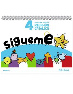 4AÑOS. SIGUEME RELIGION CATOLICA ANAYA